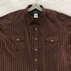 Western style, SS, pearl snap dress shirt